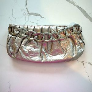 JUICY COUTURE Silver Clutch